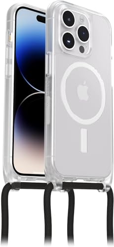 Coque transparente MagSafe iPhone 14 Pro fine haut de gamme avec collier