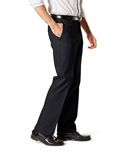Image of Dockers Mens Straight Fit Signature Lux Cotton Stretch Khaki Pant - Creased
