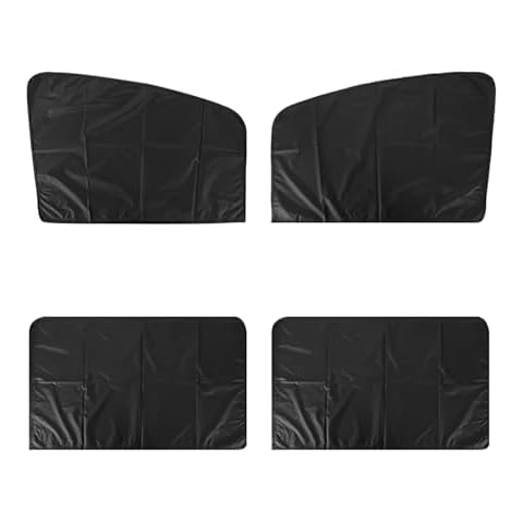 4 Pack Magnetic Car Window Sunshades Cover