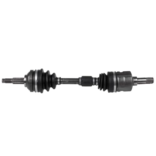 Image of Detroit Axle - Front CV Axles for Dodge Grand Caravan | Chrysler Town & Country Plymouth Grand Voyager, Complete CV Axle Shafts Assembly Replacement