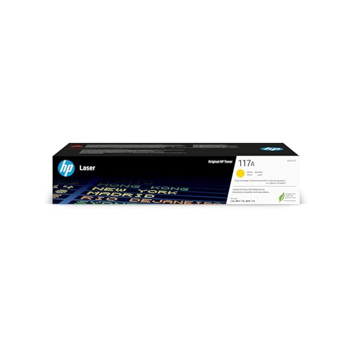 HP 117A W2072A Toner Jaune Authentique, 700 pages
