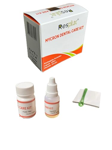 Image of Resplux Mycron Zinc Oxide Eugenol Cement Dental Care Travel Kit for Crowns and Bridges Filling