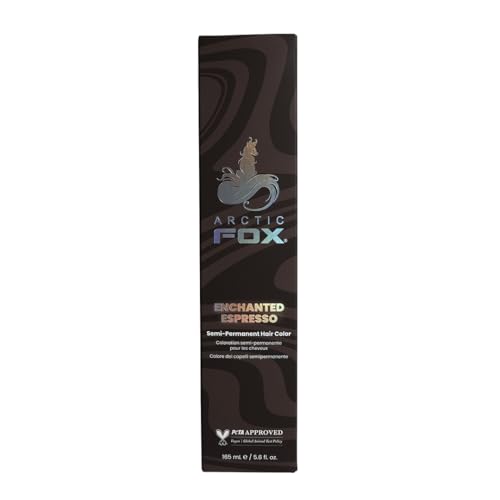 Arctic Fox Semi-Permanent Hair Dye Enchanted Espresso - Vegan, Cruelty-Free, Ammonia-Free - 5.6 fl oz