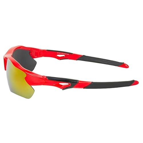 Image of Zynic Men's Stylish Sports Sunglasses with Case| UV400 Protection Classic Wrap Around Googles |Sports Shades for Driving,Cyclining Outdoor & Travel