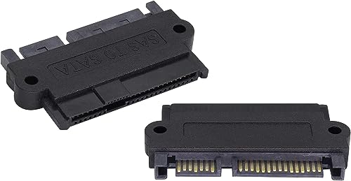 zdyCGTime SAS 22 Pin to 7 Pin + 15 Pin SATA Hard Disk Drive Raid Adapter with 15 Pin Power Port.(1piezas)