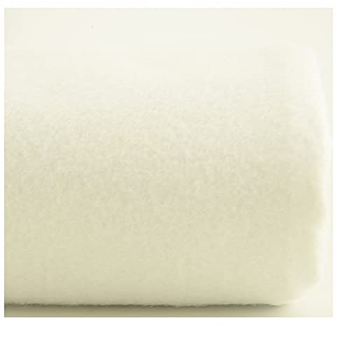 GBSONGJIN Tela de forro, interfaz fusible, 180 g, cinta adhesiva de algodón, color crema, perfecta para proyectos de manualidades, manualidades, 2 metros/lote