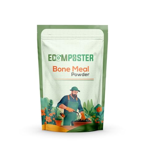 EcoLagro Bone Meal Powder Fertilizer for Plants 1kg | Organic Pho...