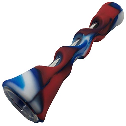 Tobacco Pipe (White-Red)