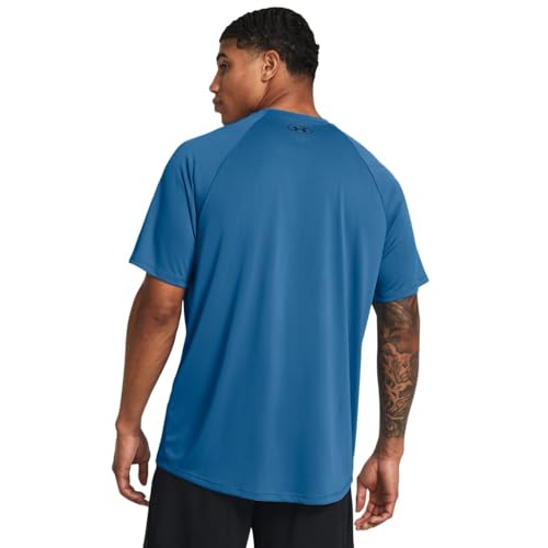 Under Armour Men's Tech 2.0 Short-Sleeve T-Shirt, (406) Photon Blue / / Black, X-Large2