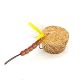 JIPIN 1/3個 人工釣り餌 フライフィッシングルアーベイト シャープフック付き ドライフライフィッシング トップウォーターベイト
