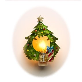 Hand Sculpted Night Light - Christmas Tree