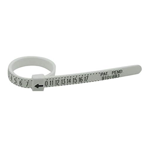 Misura Portatile UK US Ring Sizer Misura Calibro