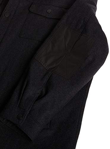 Image of Nautica Men's Wool Blend Peacoat - Double-Breasted Winter Coat, Regular, Big & Tall Sizes