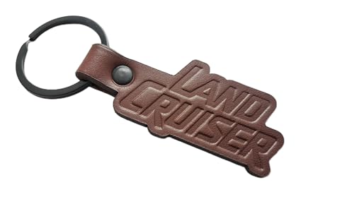 Boostnatics Leather Keychain Keyring Compatible with Cruiser (Brown)