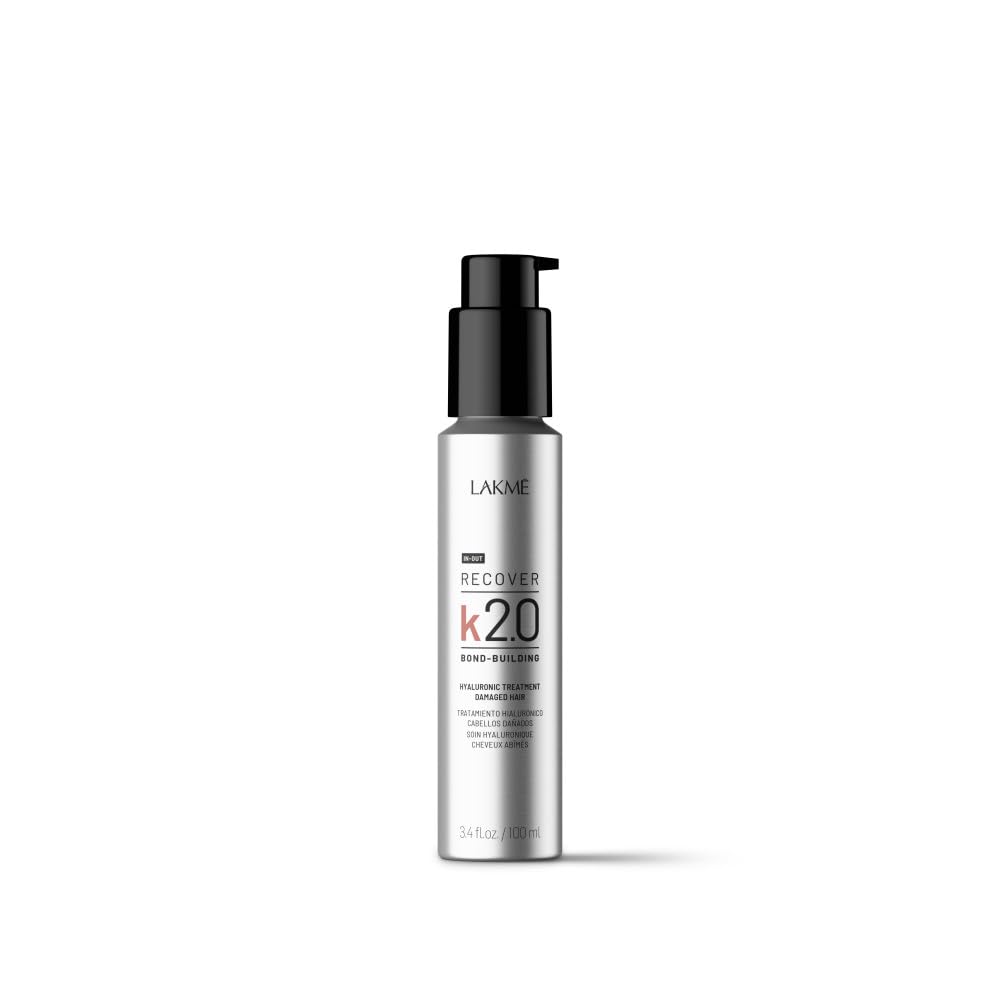 Lakme Pack ahorro K2.0 RECOVER KIT CABELLOS DAÑADOS PROFESIONAL Reparación Capilar, 5 Productos al precio de 3, Tratamiento para Cabello Dañado con Ácido Hialurónico