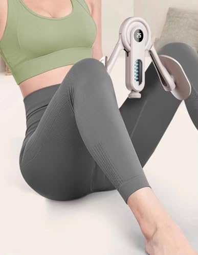Image of Pelvic Floor Exercise Devices 0-100 lbs Adjustable Kegel Inner Thigh Exerciser and Hip Trainer Workout Equipment for Home Postpartum Recovery Women Men (Size-5)