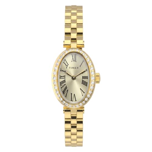 Montre Femme Timex Cavatina 19 mm avec bracelet et boîtier dorés