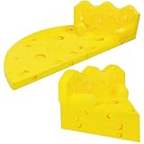 Heypappy Sillón Infantil Sofá Cama 2 en 1, Regalo Ideal para Niños y Niñas (Tarta de Queso)