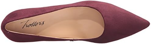 Trotters Women's Noelle Pump, Burgundy, 6.5 | Image 4
