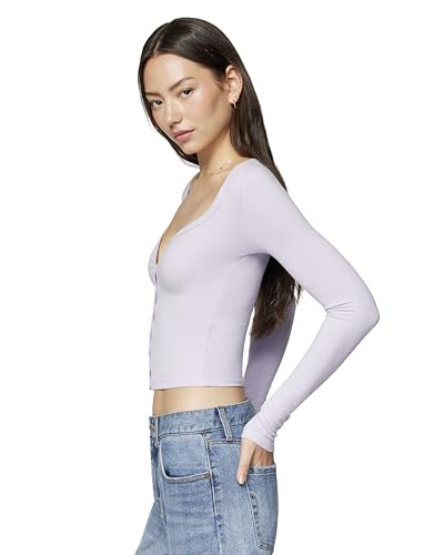 Image of Florence by Mills Women's Happy Place Lounge Baby Snap Cardi Top