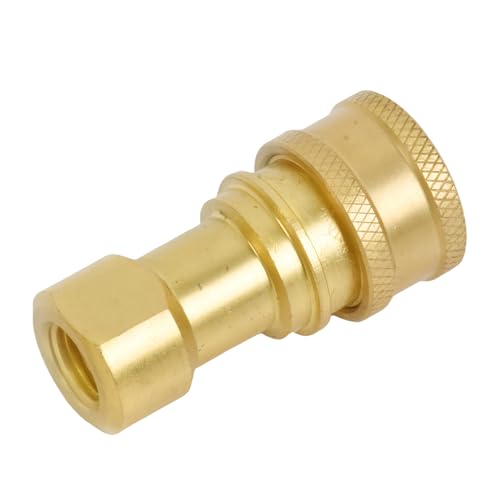 Image of 1 /4 inch NPTF Brass High Pressure Hydraulic Connect Nipple Compatible With Parker 60 Series Nipples BH2-60