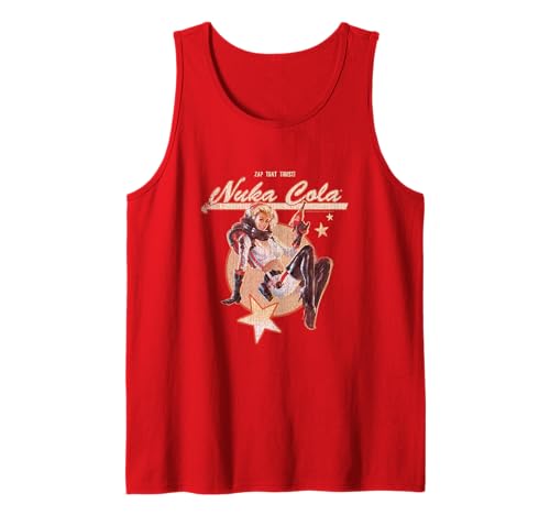 Image of Fallout Video Game Retro Nuka Cola Ad Tank Top