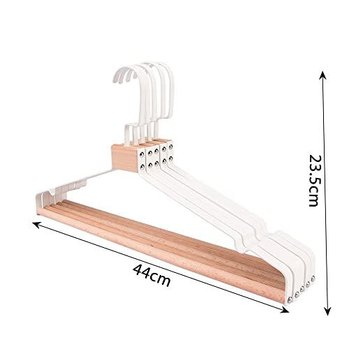 Cintre en bois pour utilisation humide et sèche dans le dressing moderne