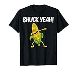 Funny Corn Gift For Men Women Corn On The Cob Costume Farmer T-Shirt