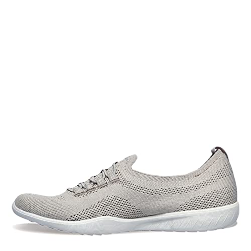 Skechers Women's Newbury St - Every Angle Shoe, Taupe, 6 M US