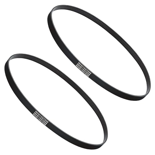 2-Pack WH01X27538 Washer Drive Belt Compatible with GE-Hotpoint Clothes Washing Machine Replace Parts AP6328256 4587903 PS12299369 WH01X27538