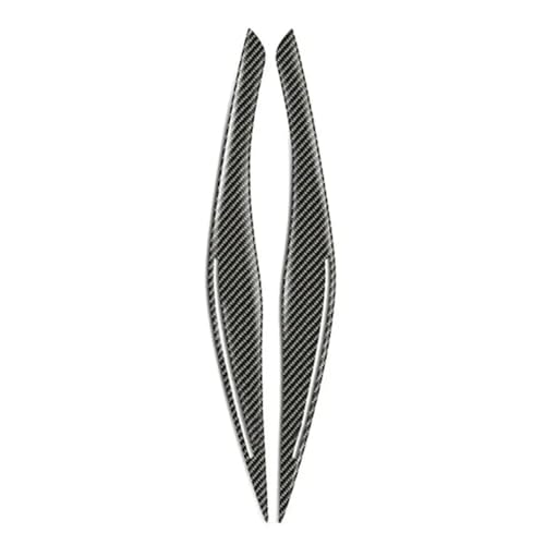 Cache-phares avant style fibre de carbone BMW E90 pour masquer usure et rajeunir le regard