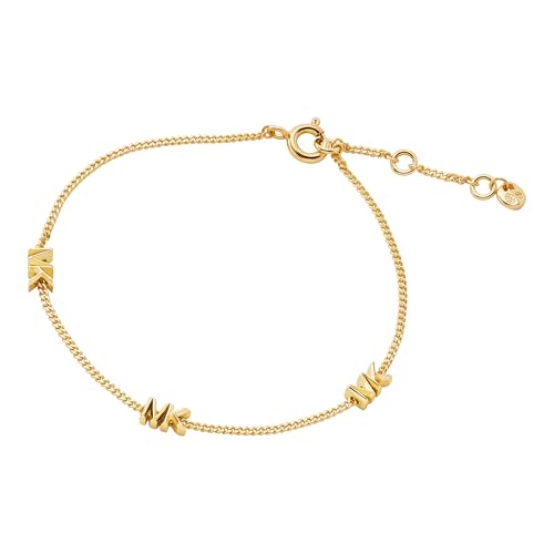Image of Michael Kors Gold-Tone Bracelet for Women; Sterling Silver Bracelets; Jewelry for Women