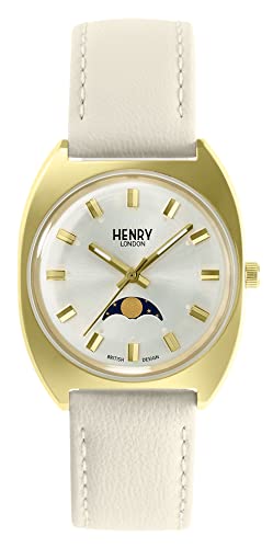 HENRYLONDON w[h HL33-LS-0446-AL APPLE LEATHER collection AbvU[ jZbNX Thx[W `FWxgt 32.5mm v rv uh