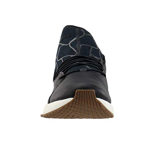 PUMA Mens Evo Cat II Leather Padded Insole Sneakers Black 10.5 Medium (D)
