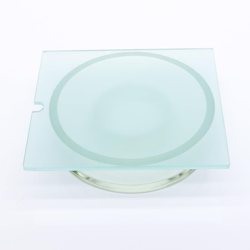 Disque de diffusion en verre for laboratoire, diamètre intérieur 90 mm, diamètre extérieur 100 mm, plaque de verre résistante aux hautes températures