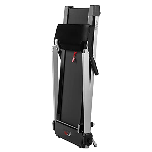 Fitfiu Fitness MC-260 - Ultracompacte opvouwbare loopband, instelbare snelheid tot 12 km/u, minimalistisch ontwerp, loopoppervlak 41x122 cm, maximaal vermogen 1800 W, hartslagmeter, maximaal gewicht 110 kg - Afbeelding 5