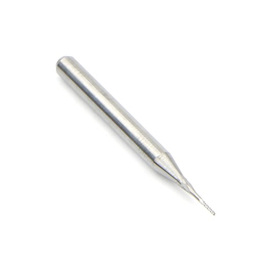 Image of 10 PCS Drill 3.175mm Carbide End Mill Engraving Bits CNC PCB Machinery 0.5mm Cutting Tool