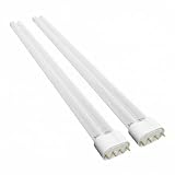 Pondlife 2x UVC PL Ersatzlampen 55W, Sockel 2G11, 525 mm, 2er-Set, hochreines Quarzglas (ca. 92% UV-C-Abgabe) für UVC-Teichklärer/Teichfilter, Ersatz-Leuchtmittel