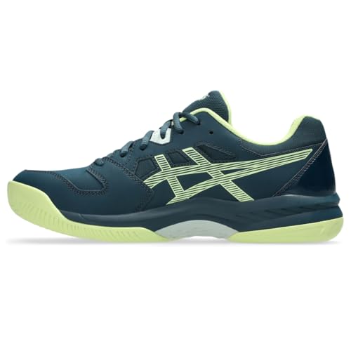 ASICS ASICS Men's Gel-RENMA Pickleball Shoes, 11, Tranquil Teal/Lime Green