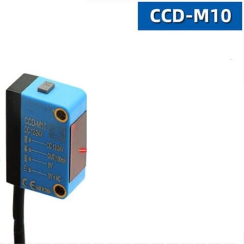 Sensor fotoeléctrico CCD-M10 NPN detiene fallos ópticos detectando objetos translúcidos 6