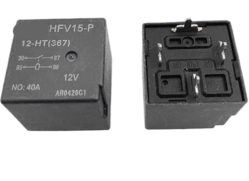 Relais HFV15-P-12-HT 12VDC à 4 broches pour circuits imprimés automobiles