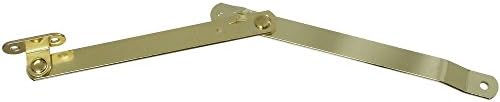 National Hardware N208-611 V1890L Folding Support in Brass image 4