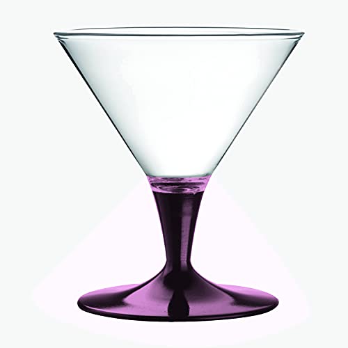 Mepra AZD230536Q Quarzo Ice-Cream Cup, [Pack of 6], Pink, Polycarbonate Dishwasher Safe Tableware