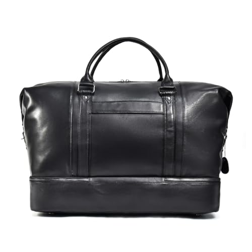 Leather Men's Travel Bag Women Duffle Bag Big Travel Duffle Bag Soft Carry on Luggage Bags
