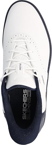 Image of Skechers Go Golf Prestige 214125 WNVR White /Navy /Red Men Golf Shoes