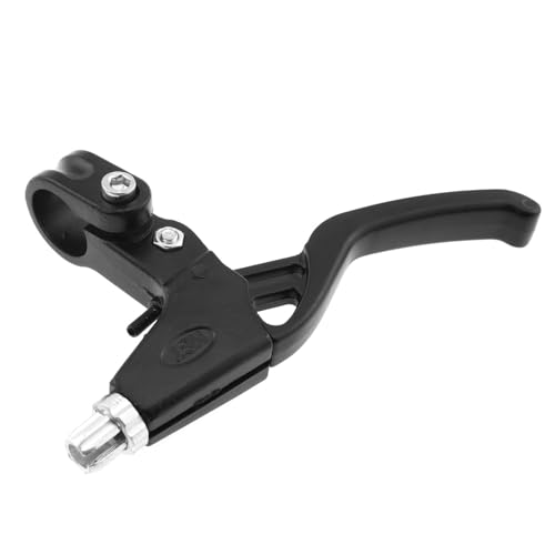 Maxmoral 1Pair Extended Bicycle Brake Lever Handle Universal Aluminum Alloy Cycling Equipment Accessories Folding Road Mountain Bike Brake Handle for 2.2CM Diameter Handlebar Black