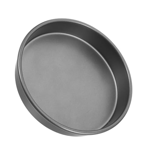 OSOLADY 非粘着コーティング丸型ケーキパン 高炭素鋼製 変形防止設計 クイックリリース機能付き 多用途ベーキングトレイ ケーキ パイ クッ
