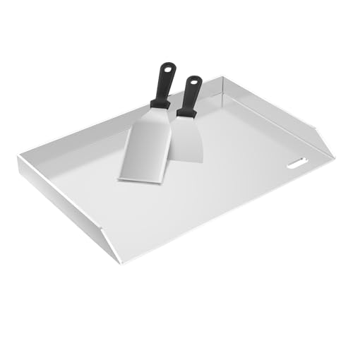 HENGMEI Piastra per barbecue in acciaio inox, universale, Plancha per