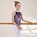 Hotfiary Girls Leotards Dance Top for Ballet Gymnastic Toddler Kids Teen Open Back Bodysuit Athletic Dancewear Gym Outfits