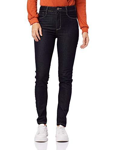 Calça Legging Cinta Push Up Super Lipo, Feminino, Sawary Jeans, Indigo, 42